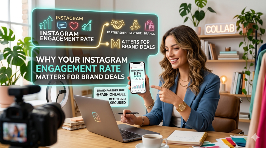 Why Your Instagram Engagement Rate Matters for Brand Deals (2026 Guide)