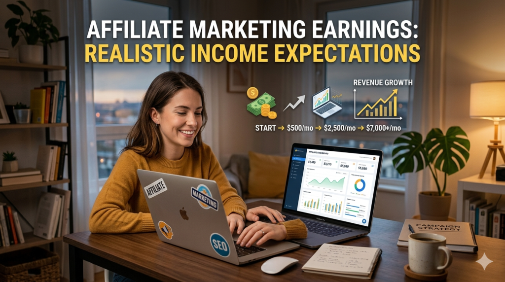 Affiliate Marketing Earnings: Realistic Income Expectations
