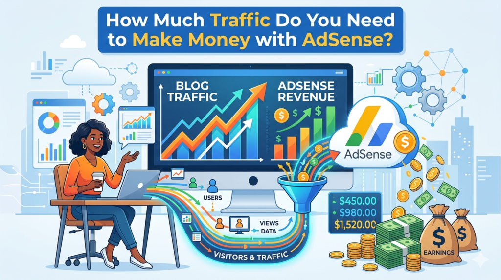 How Much Traffic Do You Need to Make Money with AdSense?