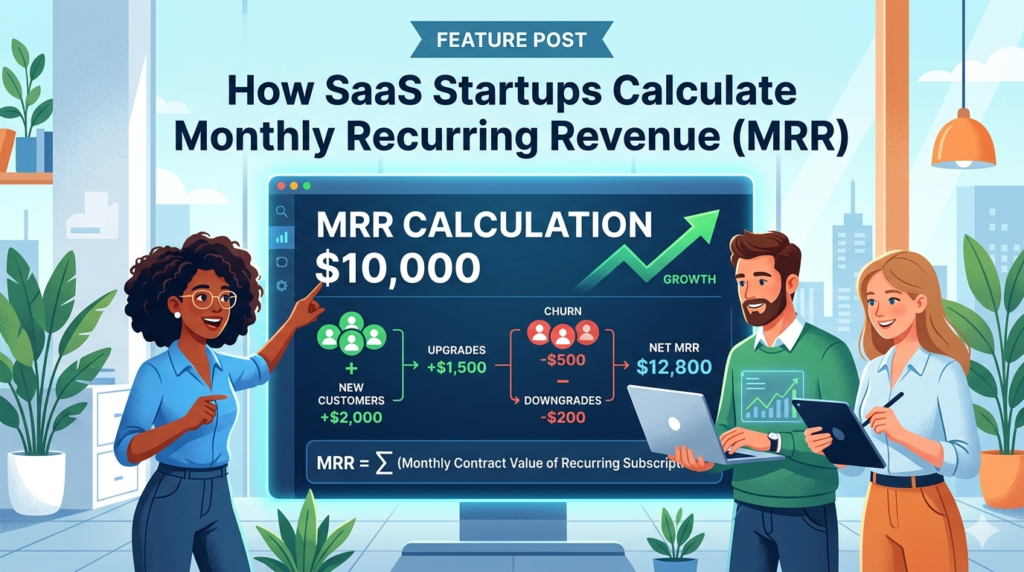 How SaaS Startups Calculate Monthly Recurring Revenue (MRR)